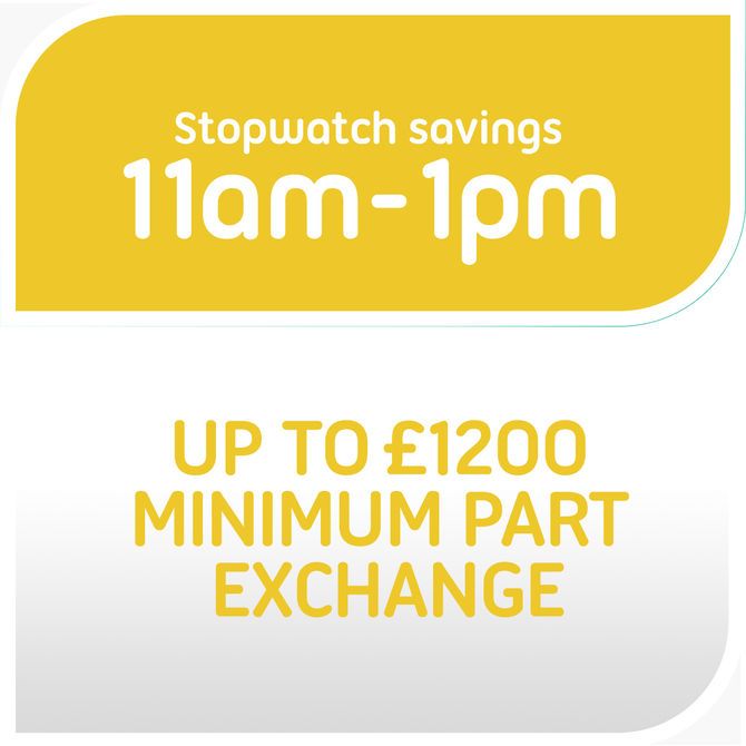 Up To £1200 Part Exchange